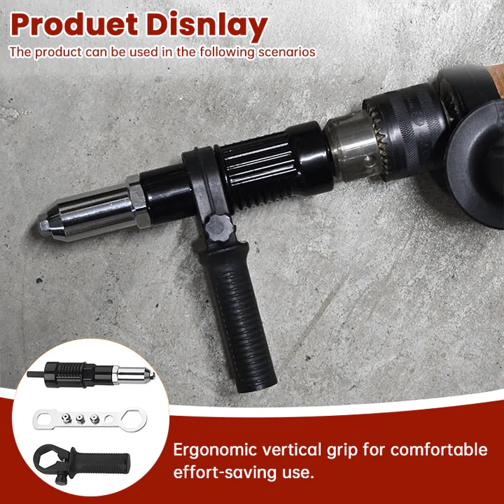 Rivet Tool Adapter for Cordless Drill – SpeedRivet