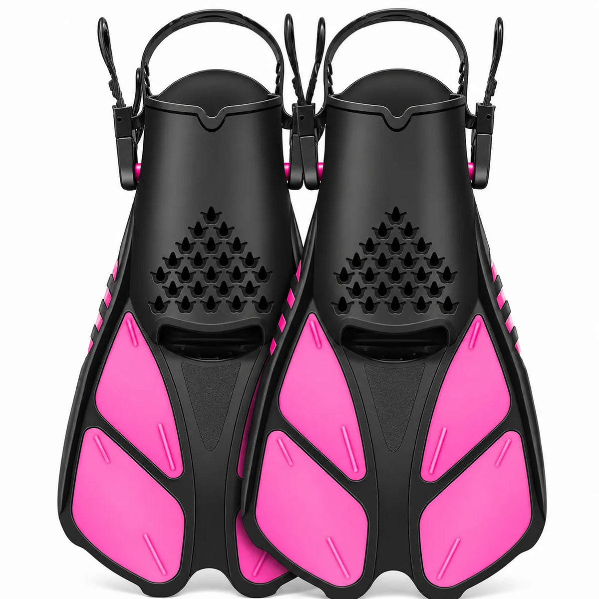 Adjustable Short Snorkeling Fins – Open Heel