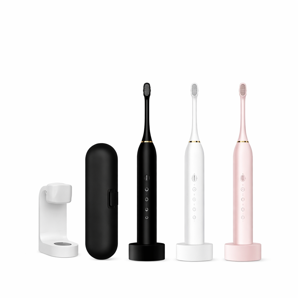 Electric Toothbrush with 6 Cleaning Modes, USB Rechargeable
