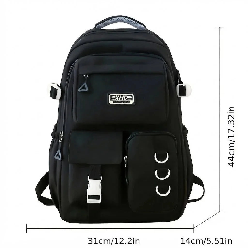 VertaPack™ School Backpack with Back Support
