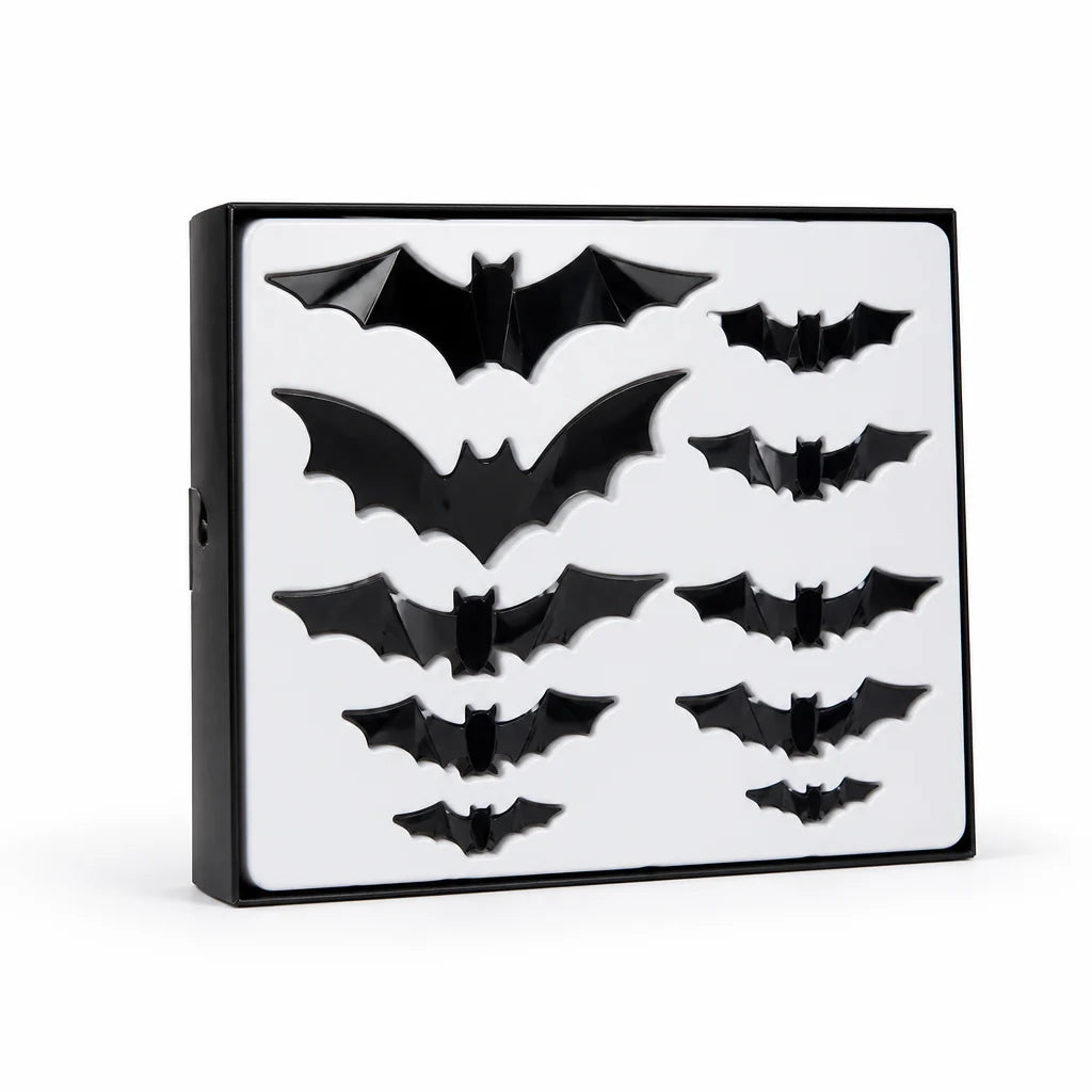 3D Flying LED Self-Adhesive Bat Wall Lights (Multi-Piece Set)