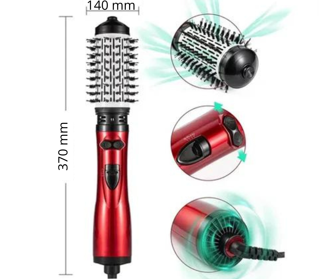 InstaGloss Hair Brush – Styling & Shine