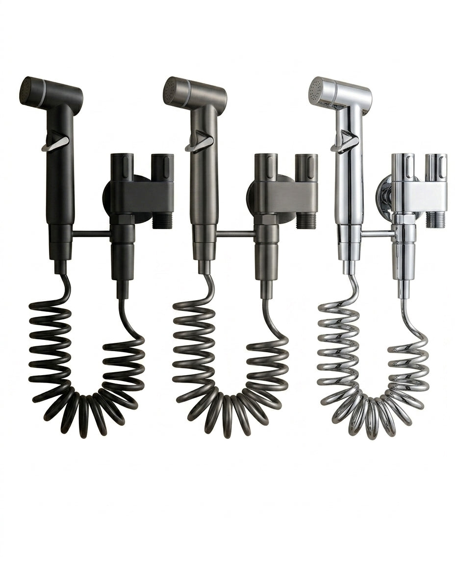 Hand shower for toilet & bathroom with G1/2 connection
