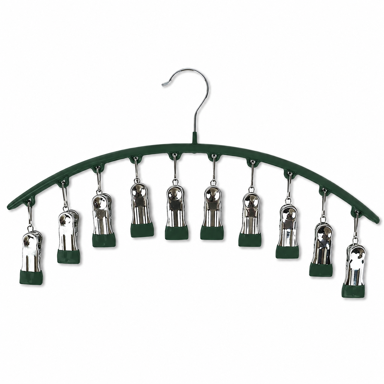 Leggings Organizer Clothes Hanger with Rubber Clips