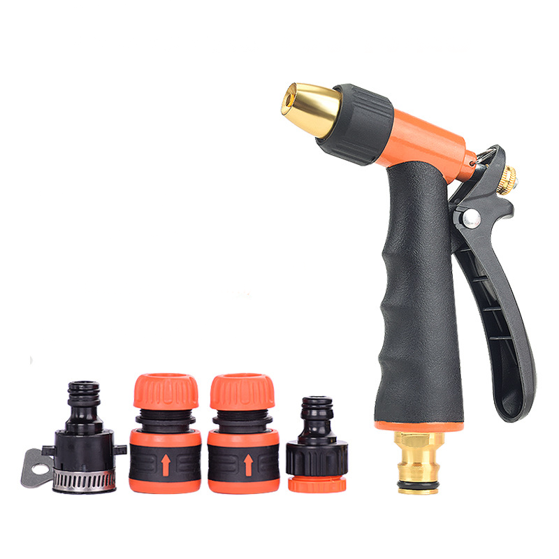 High-Pressure Garden Hose Nozzle Made of Metal