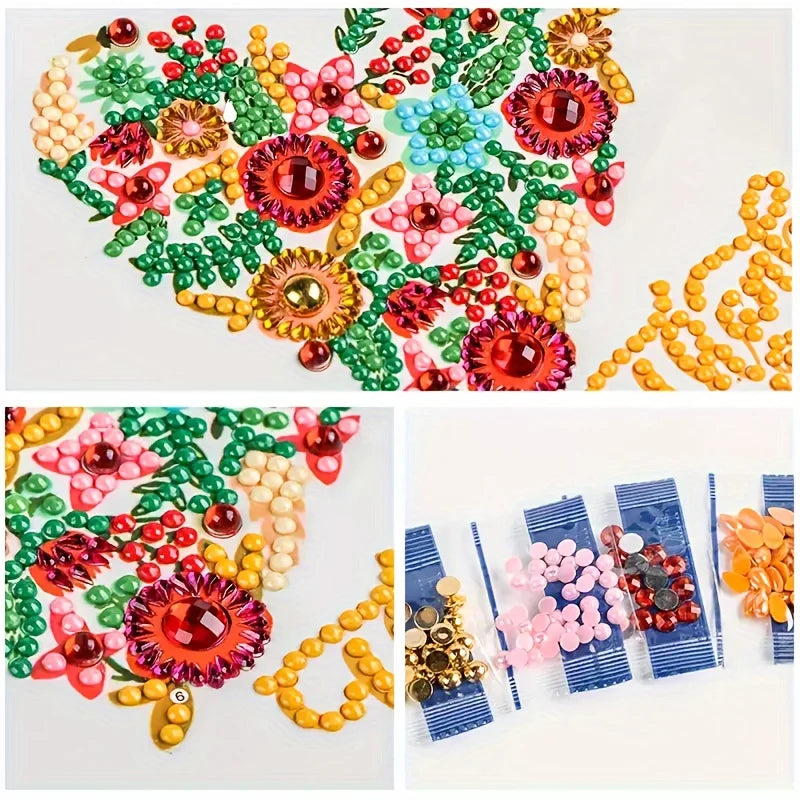 Diamond Painting Greeting Card Set 12 Pieces