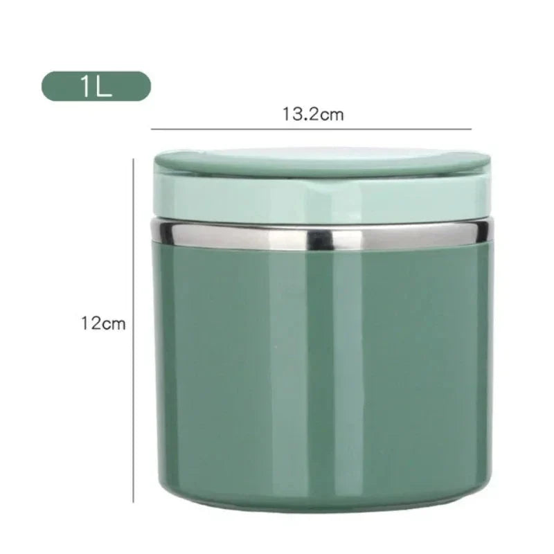 Thermal Lunchbox made of Stainless Steel with Handle – 630 ml & 1000 ml