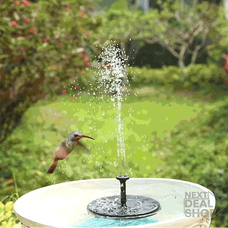 AquaLuxe™ Solar Fountain — Enchant Your Garden with Lively Water Play and Sunny Energy