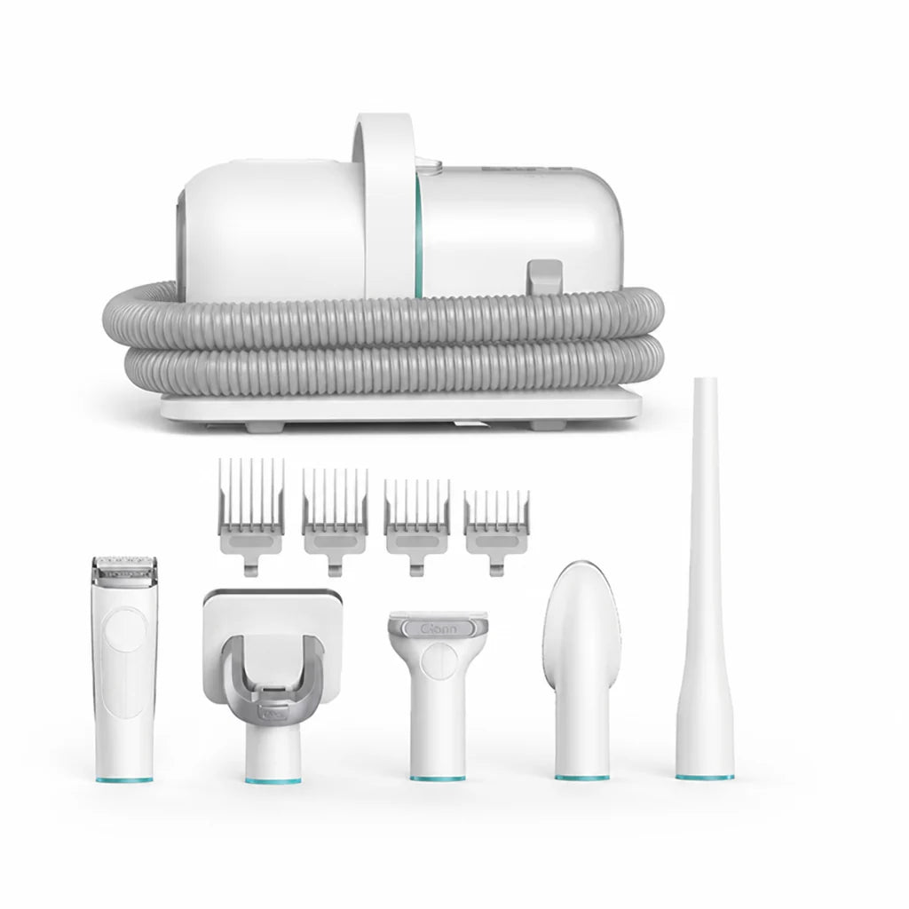 9000Pa Suction Power Portable Dog Hair Trimmer Set (1000ml Dust Container)