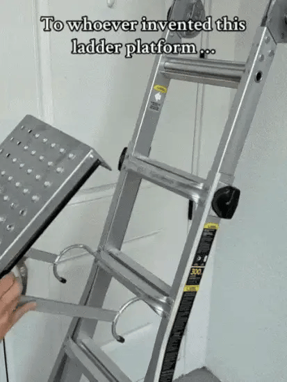 PowerStep™ — Rock-Solid Stability for Worry-Free Work at Any Height