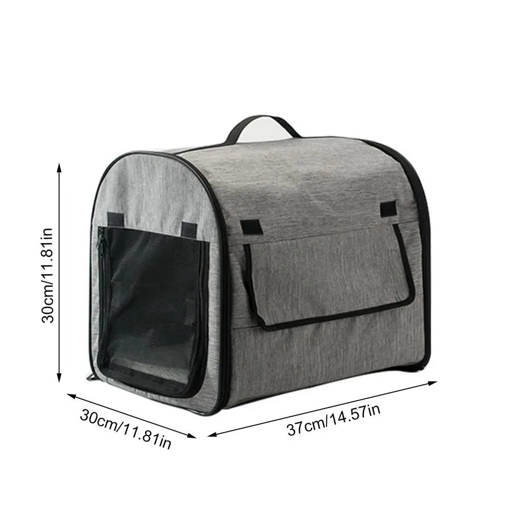 Foldable Pet Carrier Bag for Small Dogs & Cats