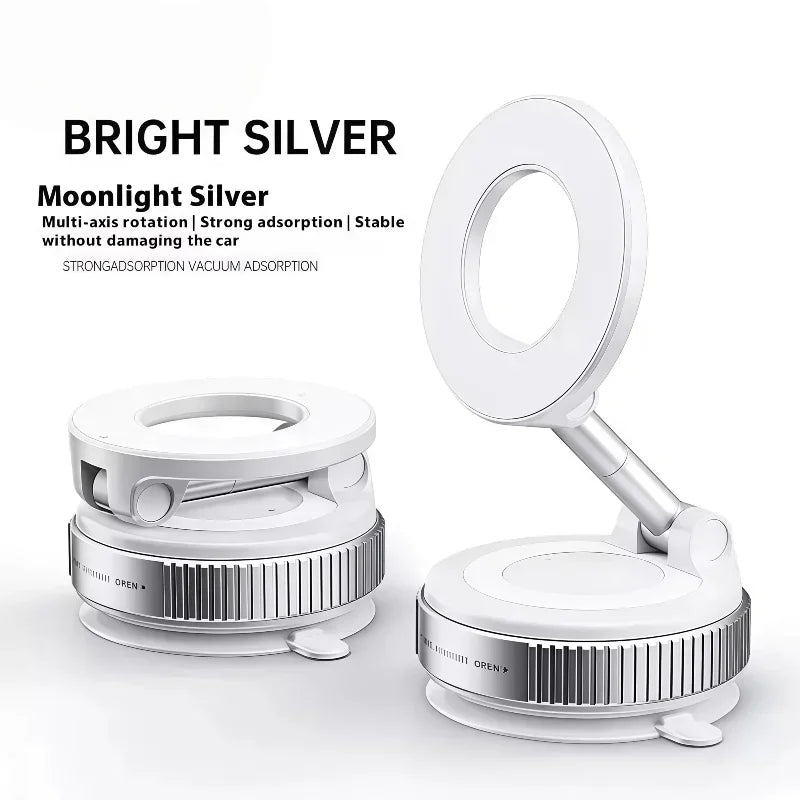 Magnetic Phone Holder with Vacuum Suction Cup