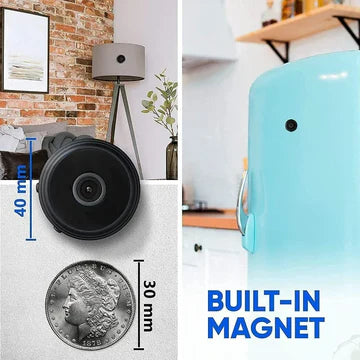 Mini Wi-Fi Magnetic Security Camera 1080p