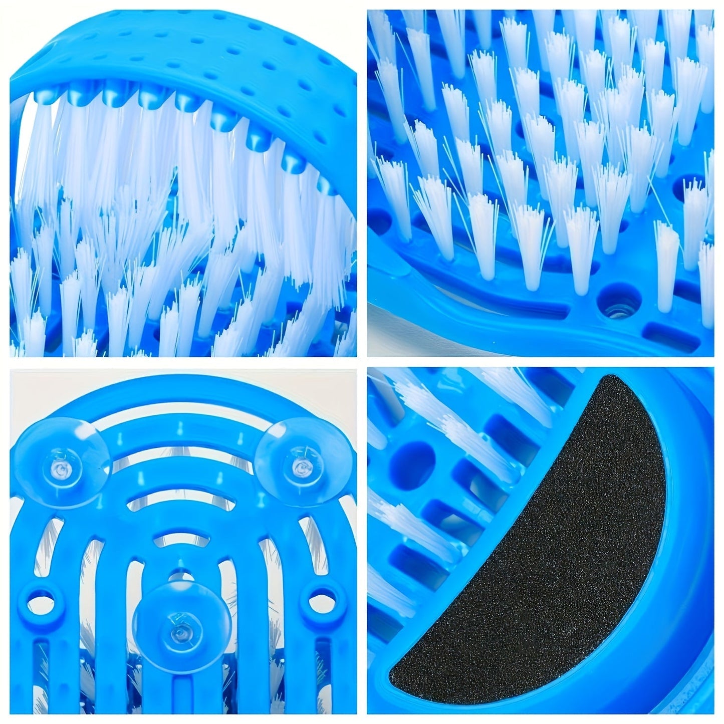 Foot Cleaning Brush for Shower with Suction Cups