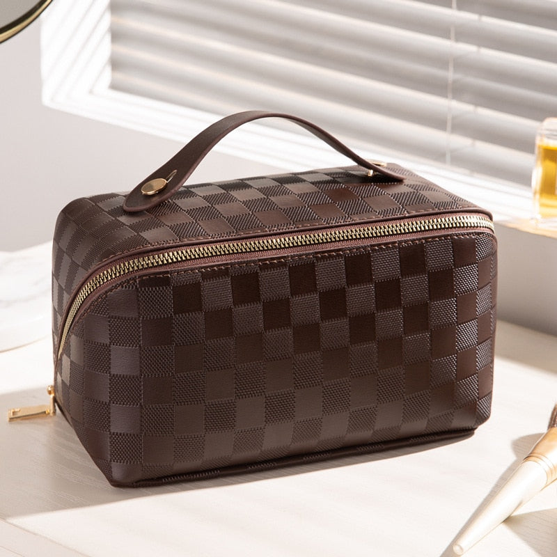 Cosmetic Bag Makeup Organizer with Compartments