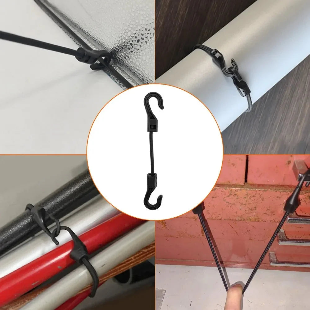 Bungee Cord with Double Hook for Camping