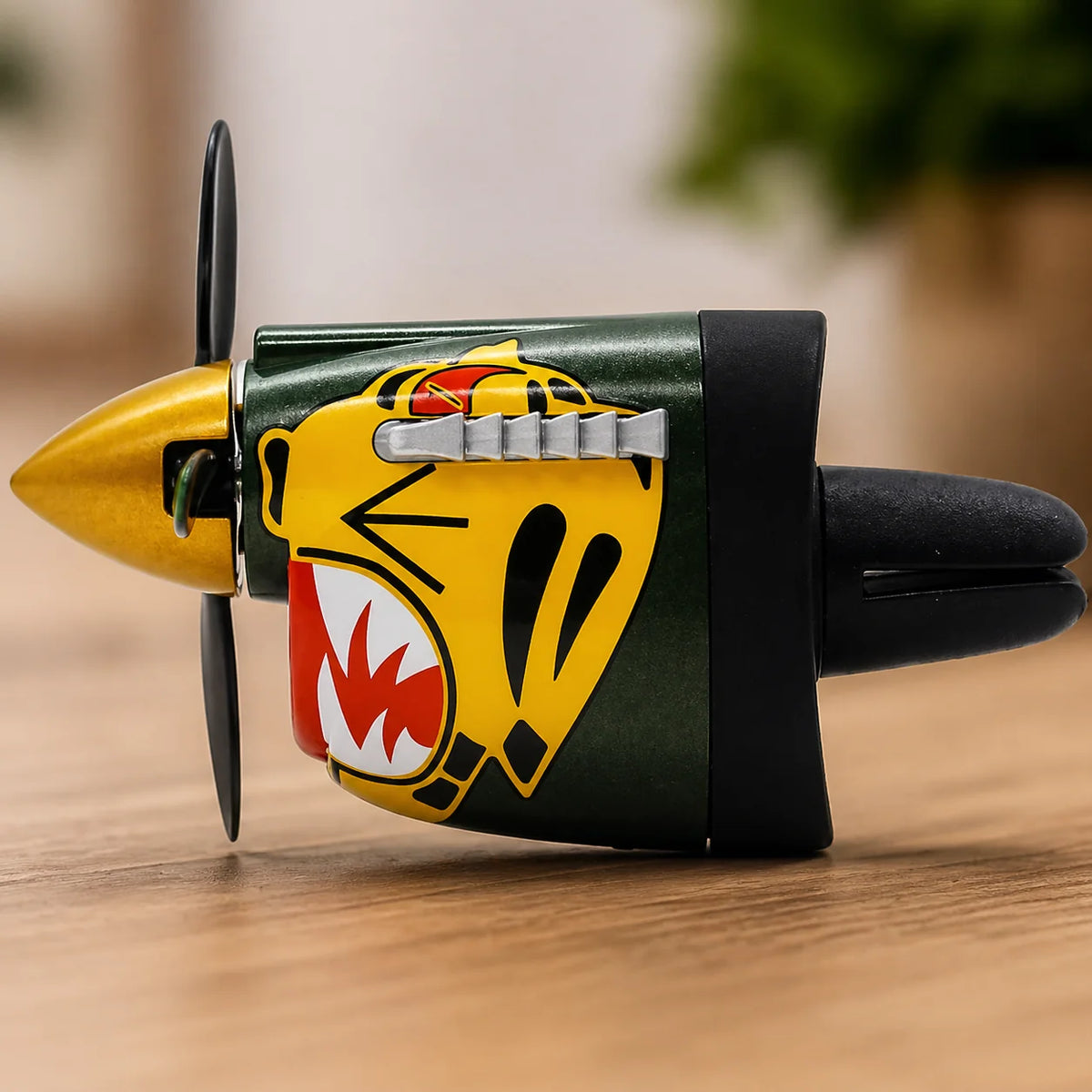 AeroLegend™ — Bring Your Car to Life and Turn Heads with Rotating Airplane Charm!