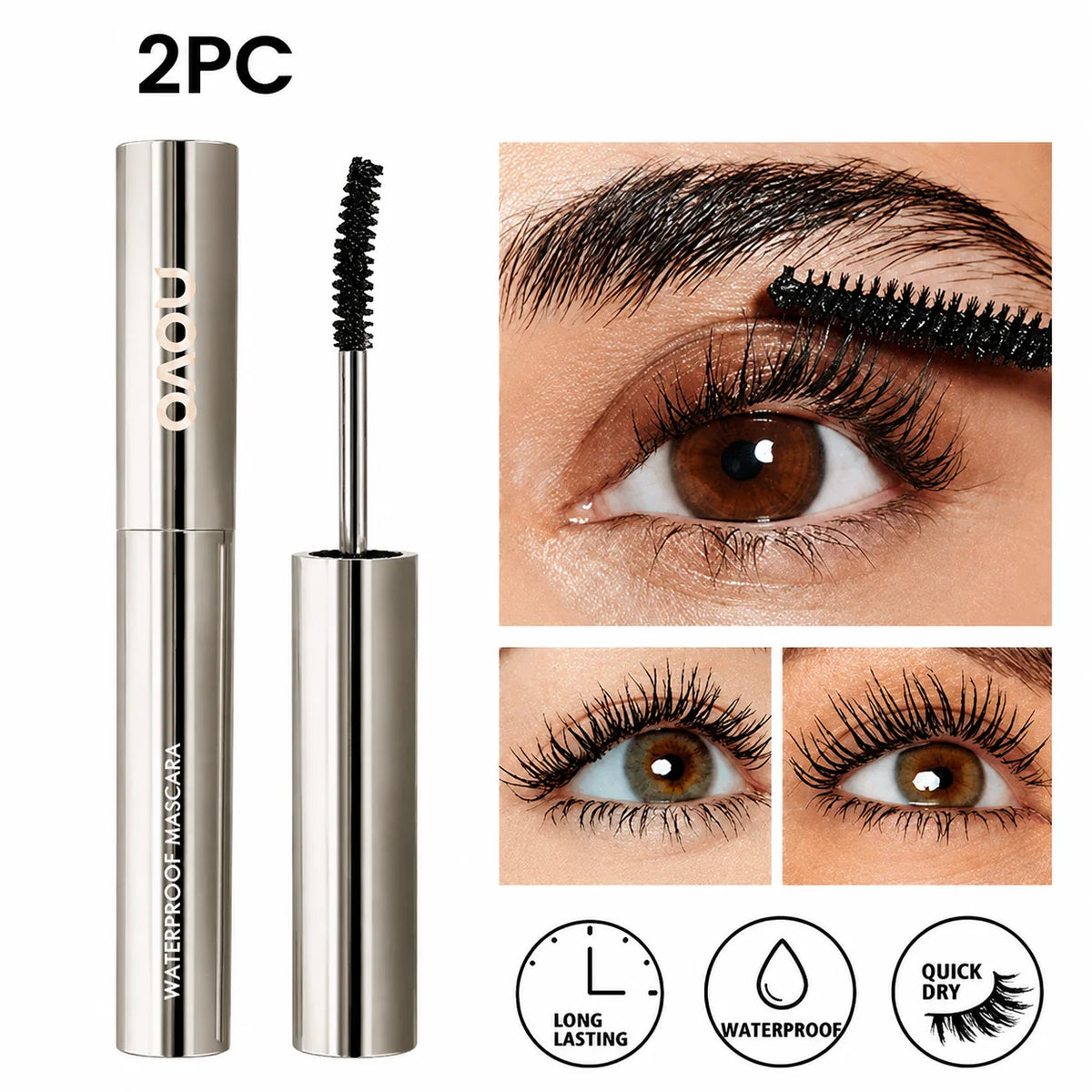 Waterproof Mascara for Volume & Length