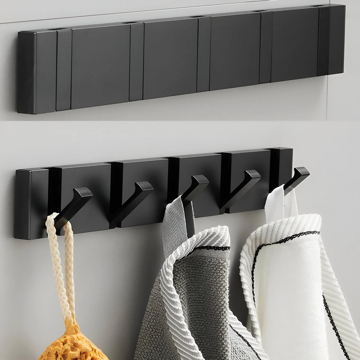 Foldable Wall Hook Self-Adhesive No Drilling Needed