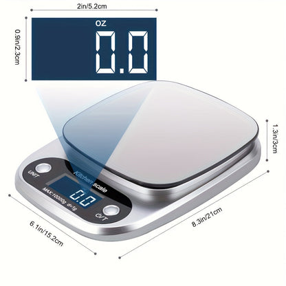 Digital Kitchen Scale Stainless Steel
