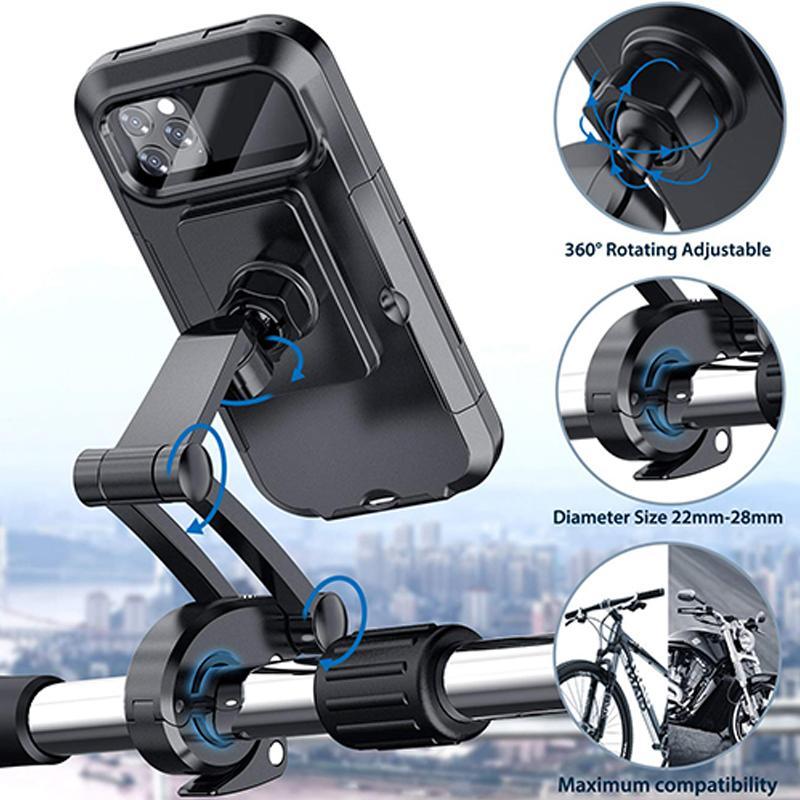 Bike Phone Mount with Wireless Charging