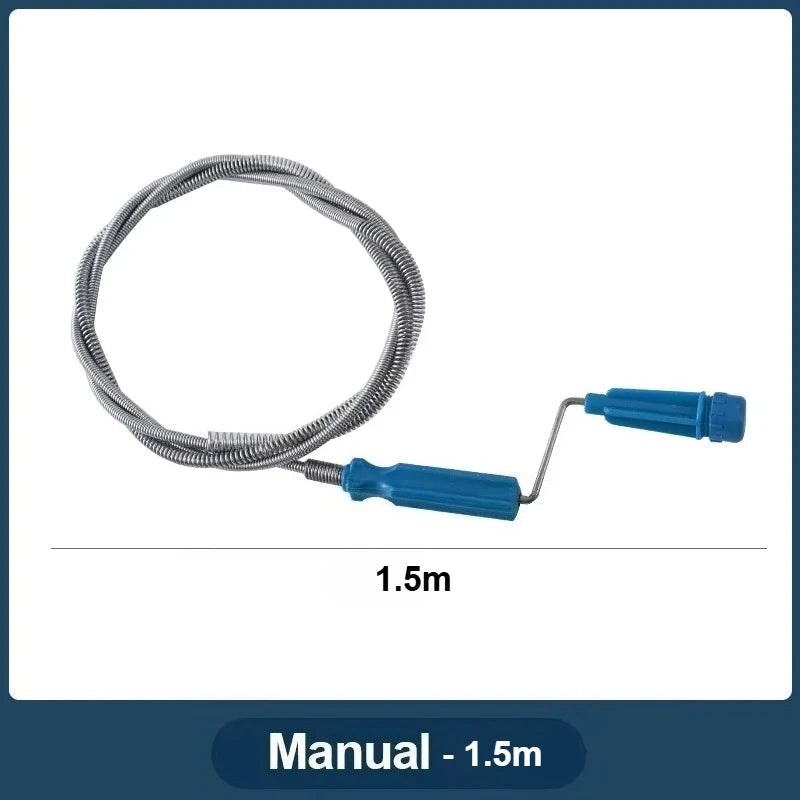 Drain Cleaning Spiral Drain