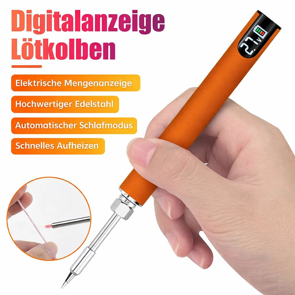 VoltEdge™ — Precise Soldering Anywhere, Anytime – Perfectly Controlled, Stress-Free, Ready to Use Instantly!