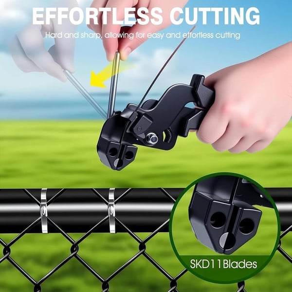 Stainless Steel Cable Tie Gun with 100 Cable Ties