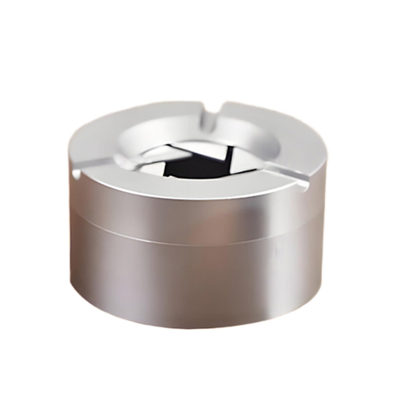 Stainless Steel Ashtray with Twist Lock Lid