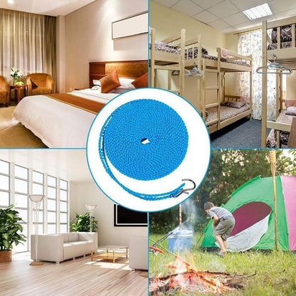 Portable Clothesline for Indoor and Outdoor Use
