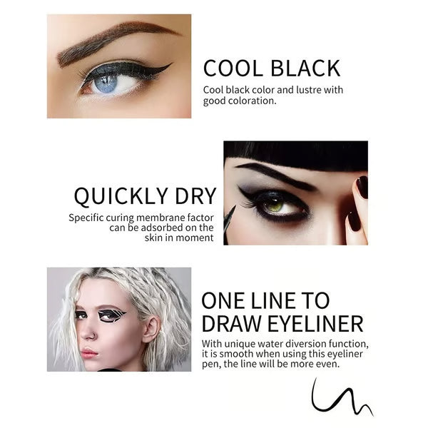 13-piece Waterproof Gel Eyeliner Set
