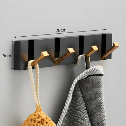 Foldable Wall Hook Self-Adhesive No Drilling Needed