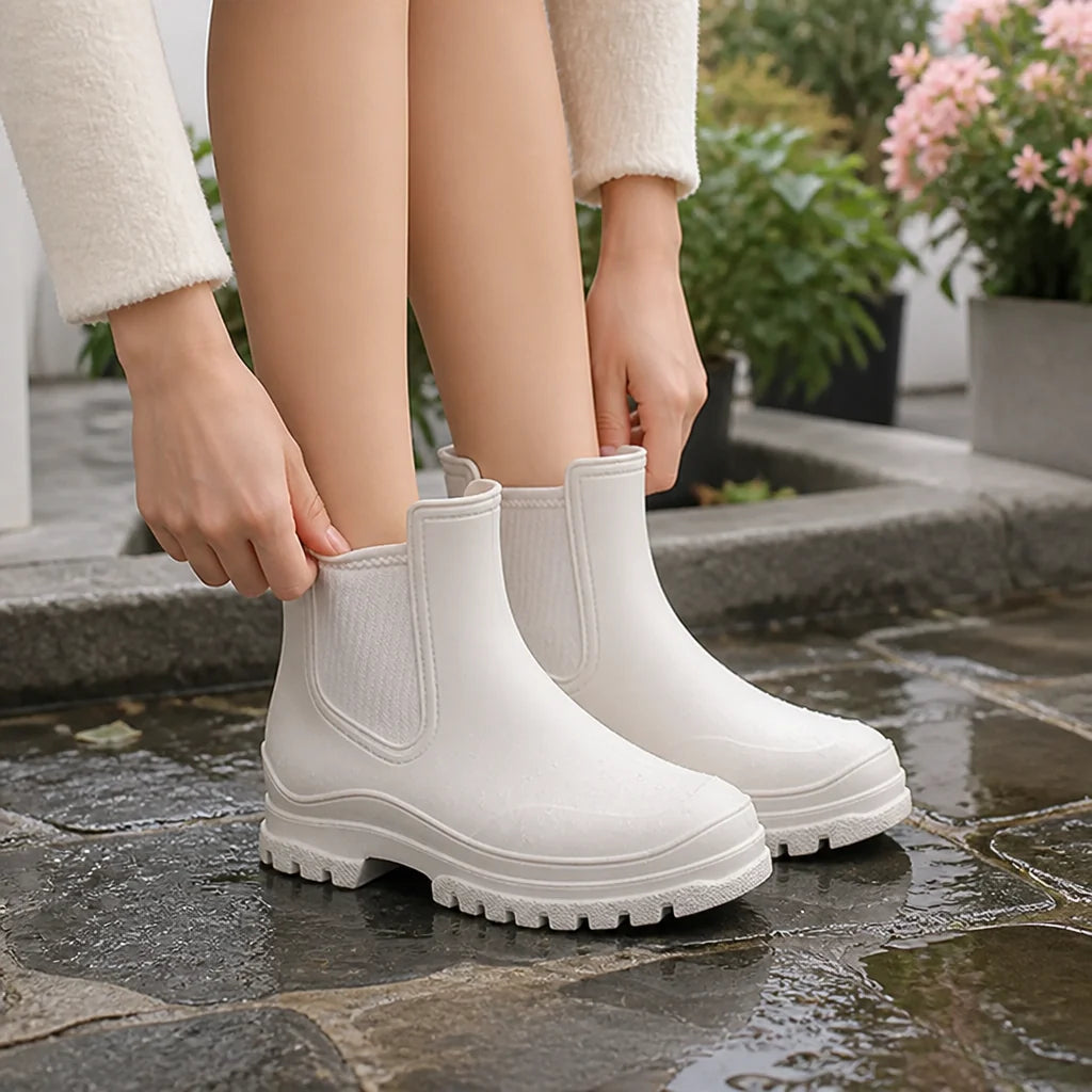 Waterproof Non-Slip Chelsea Rubber Boots