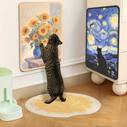Purrtrait™ Artistic Scratching Board for Cats