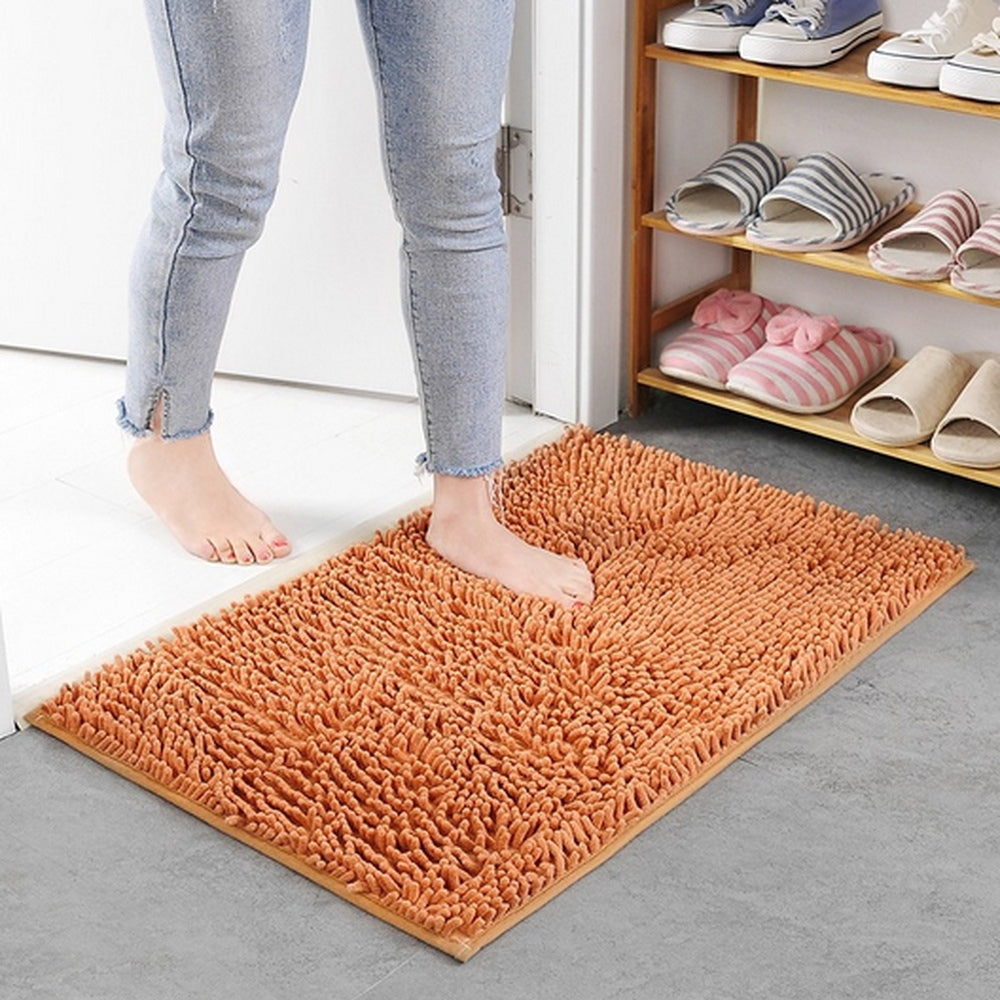 Chenille Bathroom Mat – Ultra Soft & Highly Absorbent
