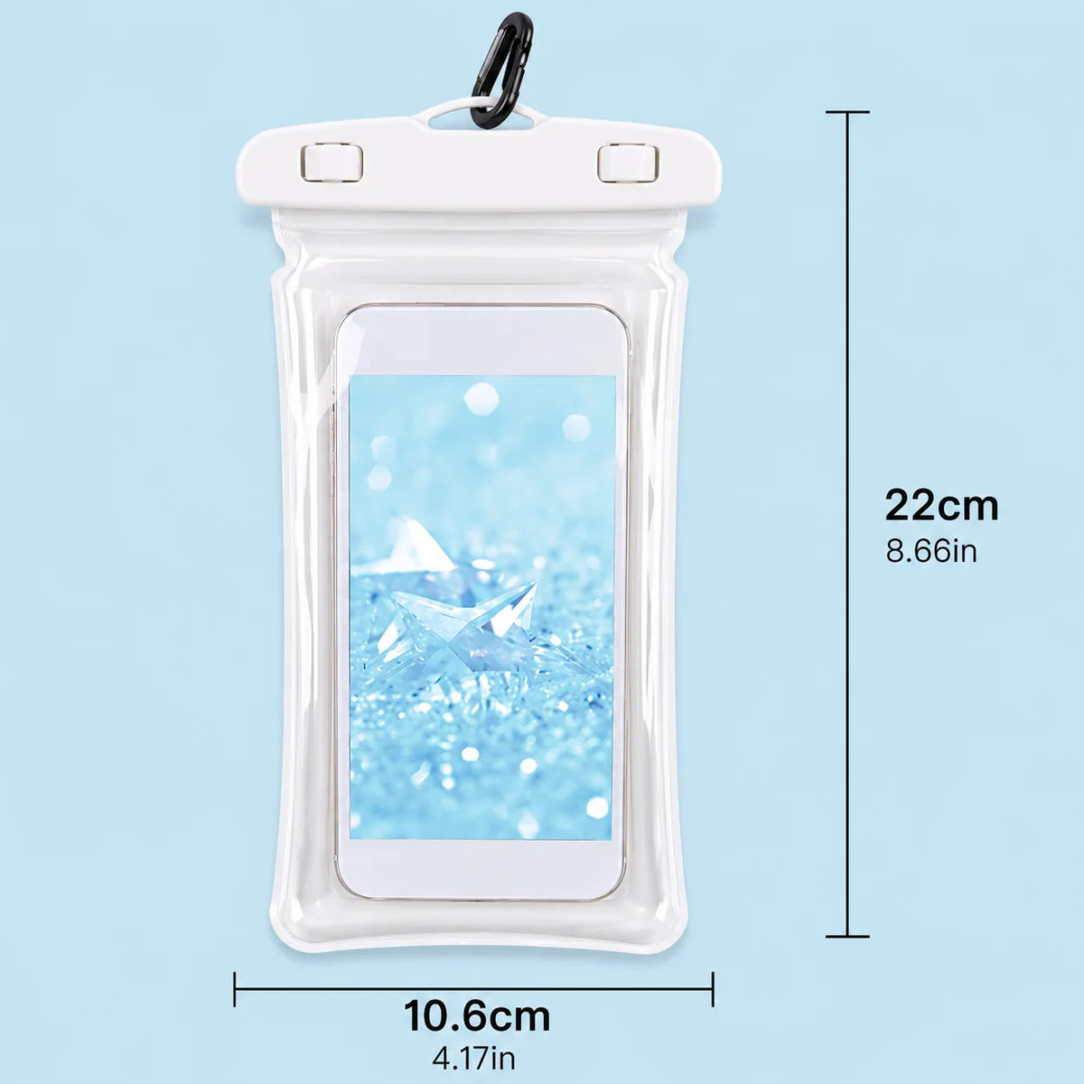 Water-Resistant Smartphone Case with Shoulder Strap