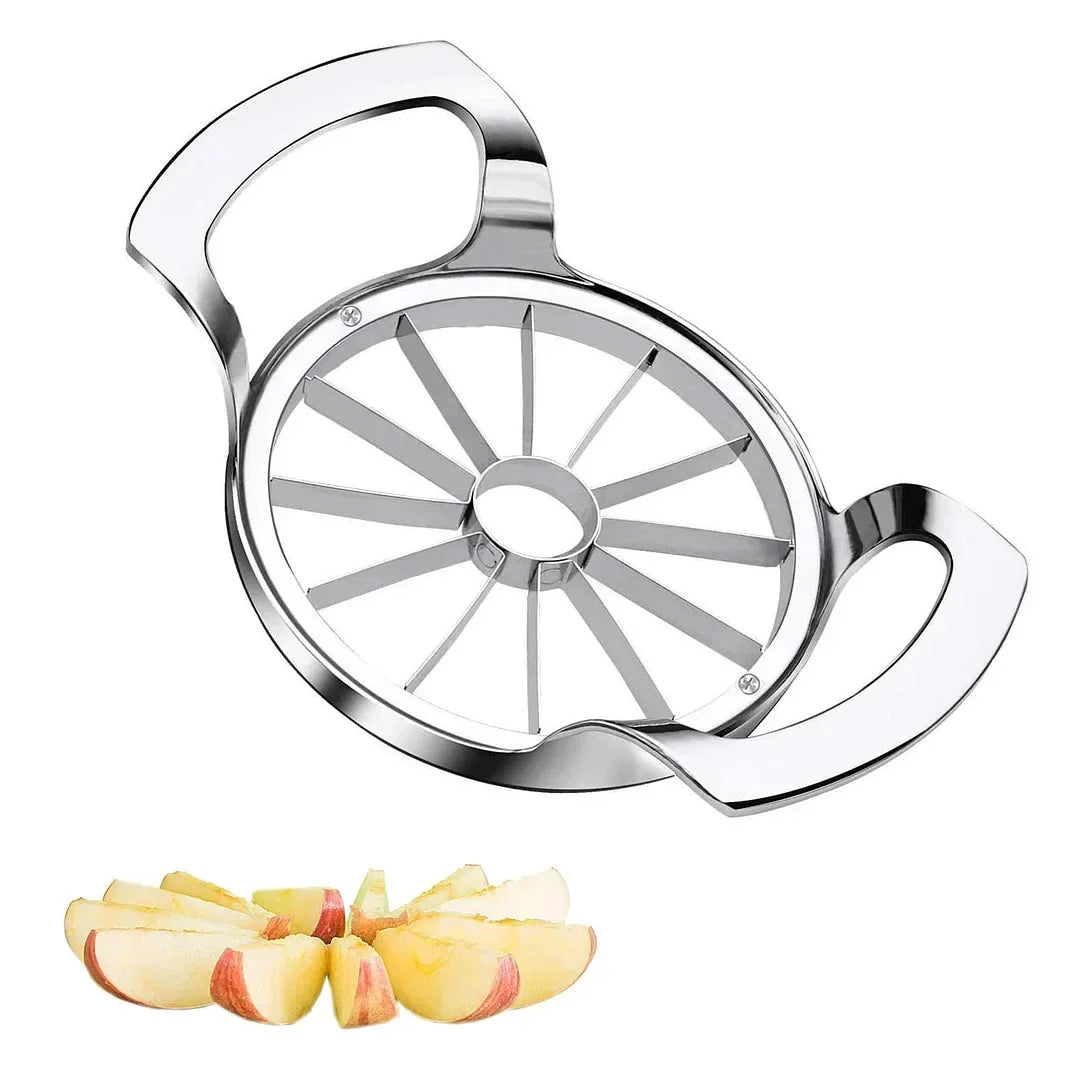 Apple Slicer Stainless Steel – 12 Sections & Core Remover