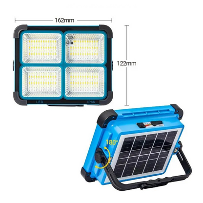 Solar Floodlight with Emergency Battery IP66