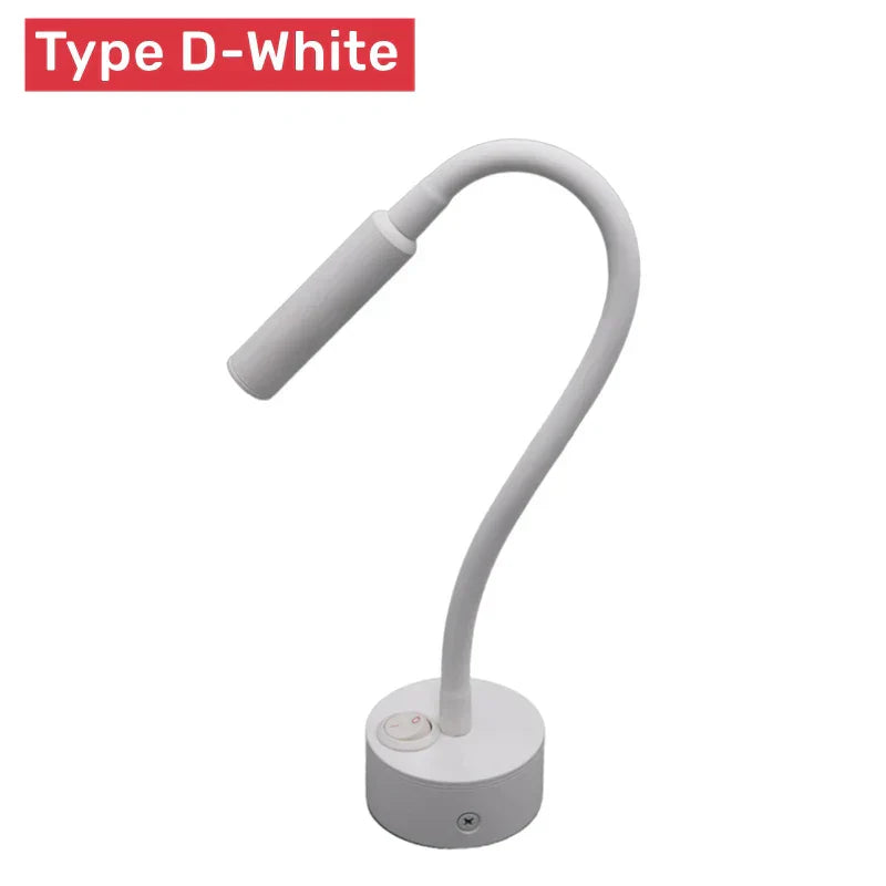 LED Wall Lamp with Swivel Arm & Touch Control