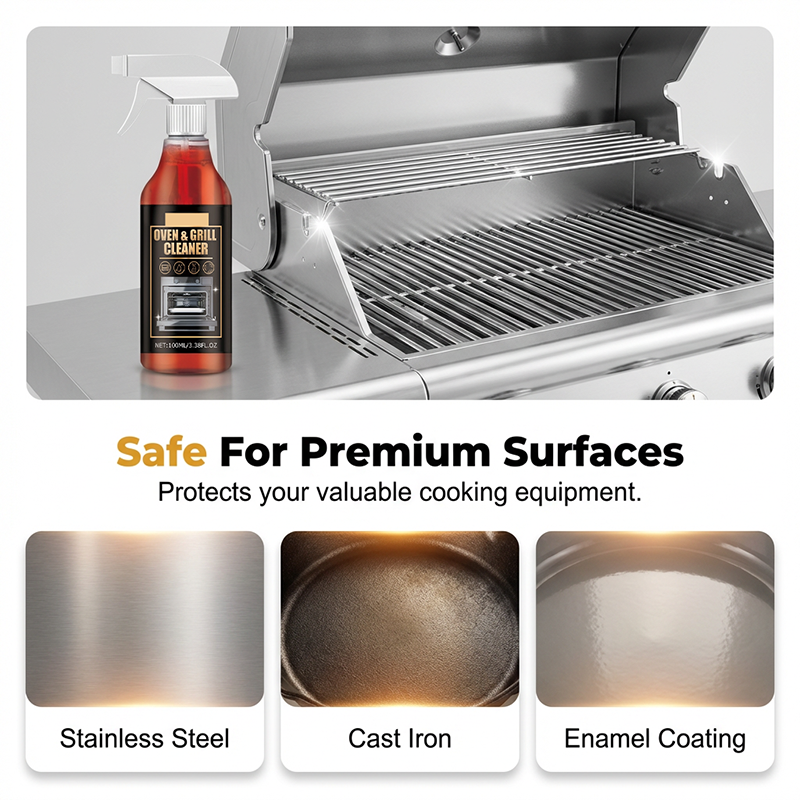 Grill Degreaser Spray – Powerful Degreasing