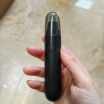 Electric waterproof LED nose hair trimmer