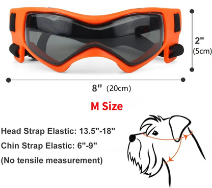 Dog Protective Glasses with UV, Wind & Dust Protection