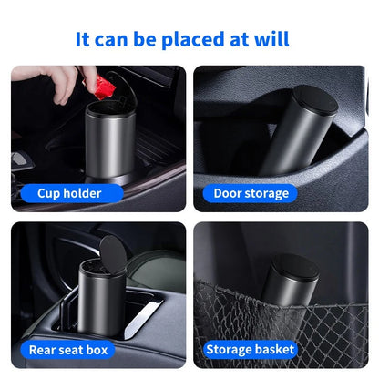Car trash can for home, office, and desktop