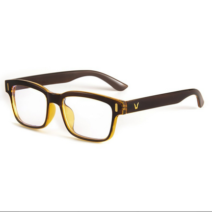 Blue Light Filter Glasses Square for Screen Work