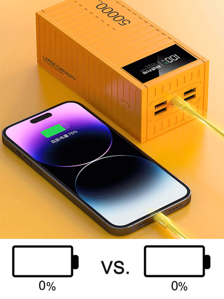 66W Fast Charging Power Bank with USB-C