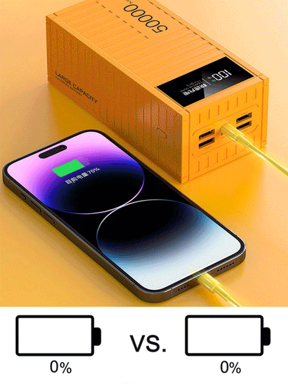 66W Fast Charging Power Bank with USB-C