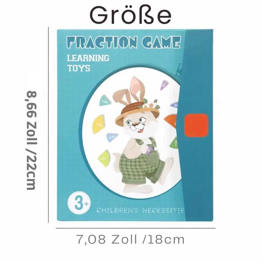 FractionMagnet – Playful Math Learning Set for Children Aged 6 and Up