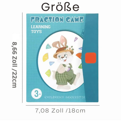 FractionMagnet – Playful Math Learning Set for Children Aged 6 and Up