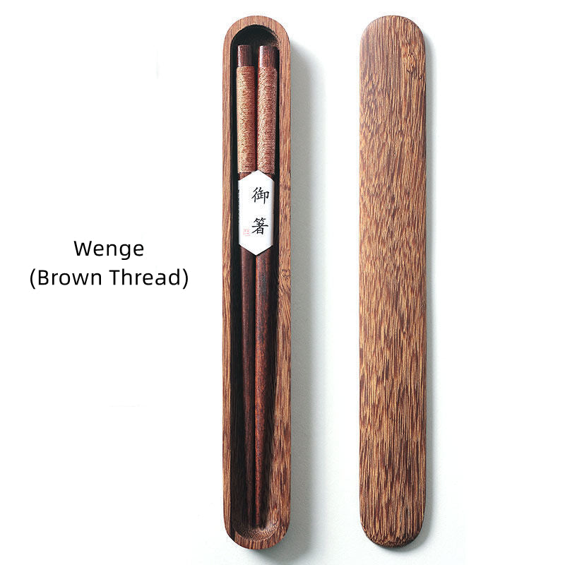 MASU Walnut Wood Chopsticks in Wooden Box