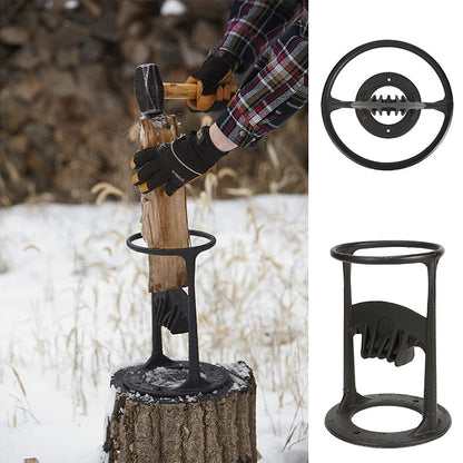 Cast Iron Wood Splitter – Safely Split Firewood